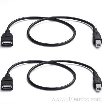 USB-2.0 Female to USB-B Male for Printer Cables